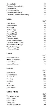 Punjabi Paratha menu 2