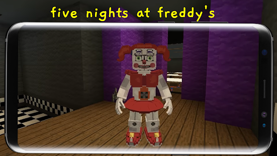 Download FNAF Ultimate Custom Night for Minecraft PE android on PC