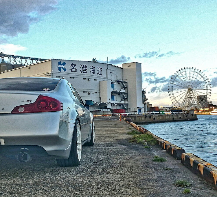 スカイラインクーペのamuse・シンプルスタイル・観覧車とコラボに関するカスタム事例の投稿画像4枚目
