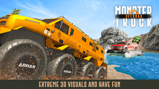 Offroad Monster Truck Simulator - Play Online on SilverGames 🕹️