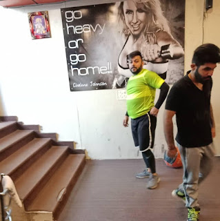 Rohit Bisht at Star Fitness Gym, Janakpuri,  photos