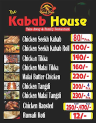 The Kabab House menu 1