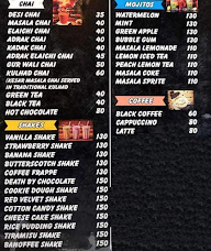 Chai Adda menu 1