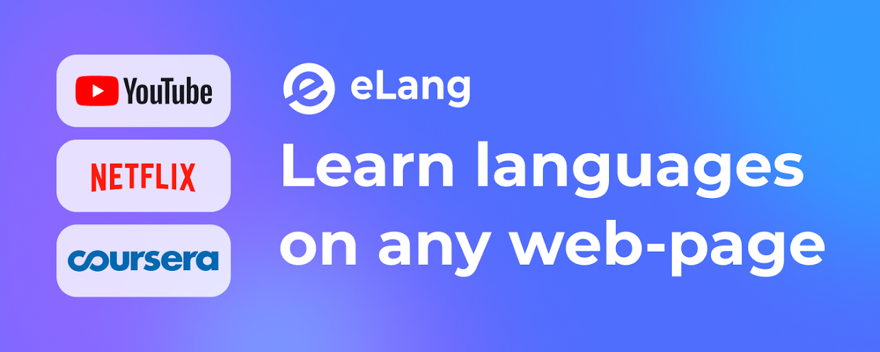 eLang: Learn Languages with Netflix & Youtube Preview image 14