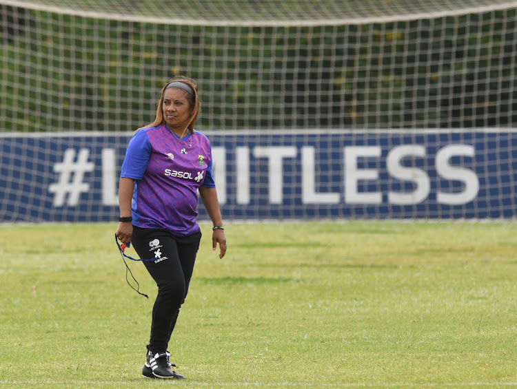 Desiree Ellis coach of South Africa during the Banyana Banyana Training on the 07 April 2021 at Fun Valley, Johannesburg