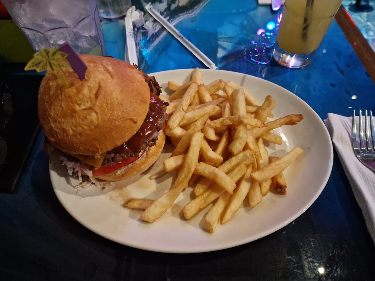 Gluten-Free Fries at Jimmy Buffett's Margaritaville