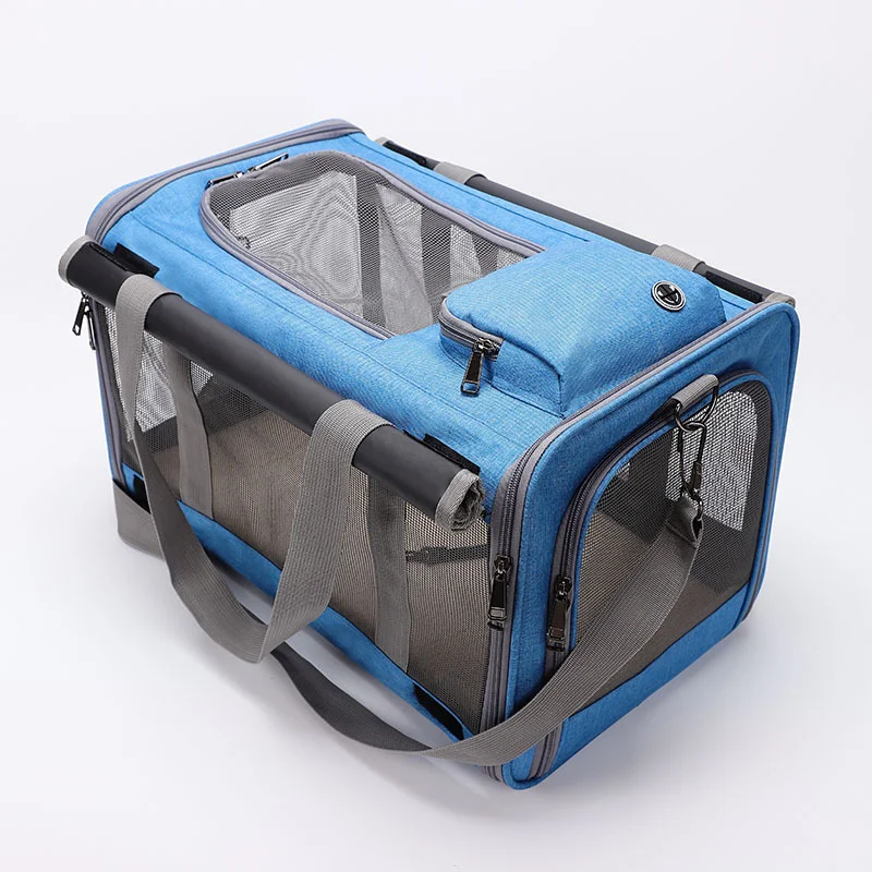 Sac de transport pour chiens et chats bandoulière et à la main Idéal pour les sorties transportez votre animal facilement et confortablement