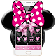 Download Pink Black Minny Bowknot Theme For PC Windows and Mac 1.1.1
