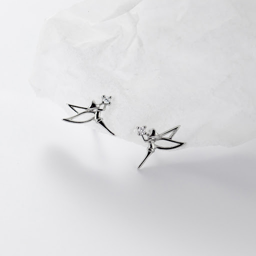 Title 5, Womens Fashion Simple Geometric Sterling Silve...