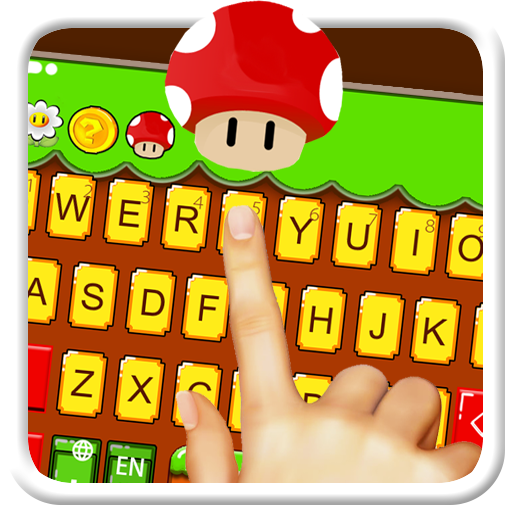 Super Mushroom Keyboard Theme