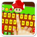 アプリのダウンロード Super Mushroom Keyboard Theme をインストールする 最新 APK ダウンローダ