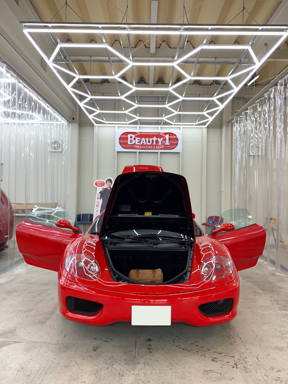 360モデナのイベント前に・洗車・亀甲縛り・コーティング&洗車専門店・beauty1に関するカスタム事例の投稿画像2枚目