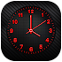 Red Analog Clock Live Wallpaper1.0