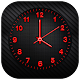 Download Red Analog Clock Live Wallpaper For PC Windows and Mac 1.0