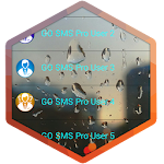 Glass GO SMS Theme Apk