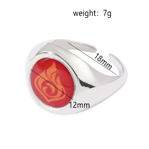 Title 5, Ring Luminous Adjustable Thunder, Ice & Fire 7 ...