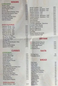 Delicious Pakwaan menu 2