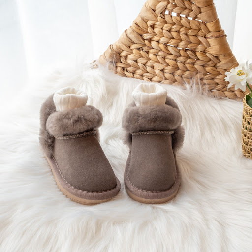 Title 1, Girls Cotton Shoes Soft Bottom Cotton Baby Boo...