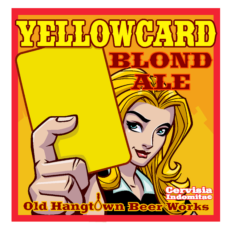 Logo of Yellow Card Blond Ale Cervisia Indomita©