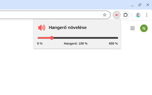 Hangerő növelése