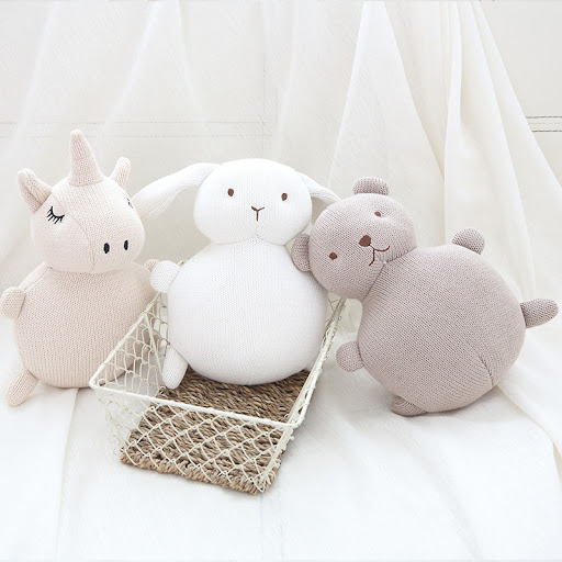 Title 3, Creative bell knitting doll home decoration. Ad...
