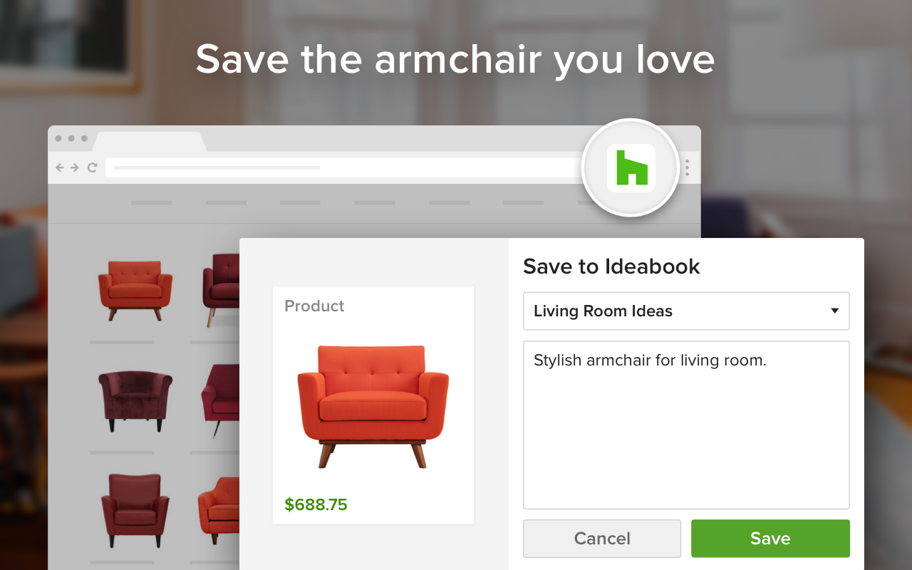 Houzz Save Button Preview image 5