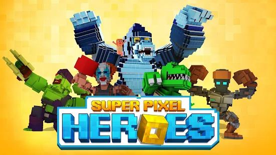 download Super Pixel Heroes Apk Mod unlimited money