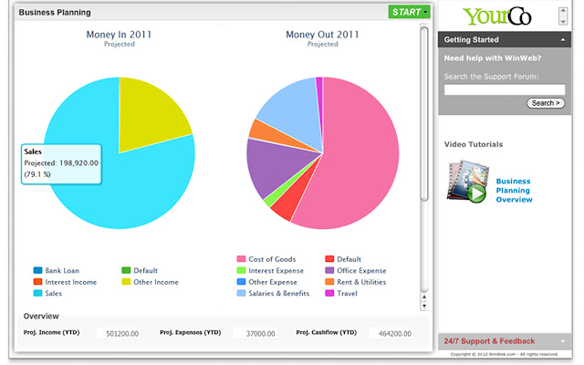 WinWeb Online Office chrome extension