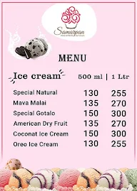 Samarpan Natural Kothi Ice Cream menu 4