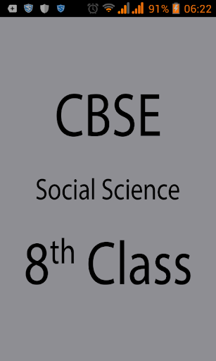 CBSE Social Science Class 8th