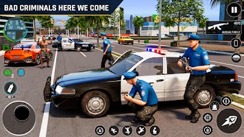 Gangster Game Superhero Police Screenshot