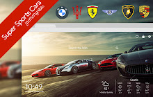 Super Sports Cars HD Wallpaper New Tab small promo image