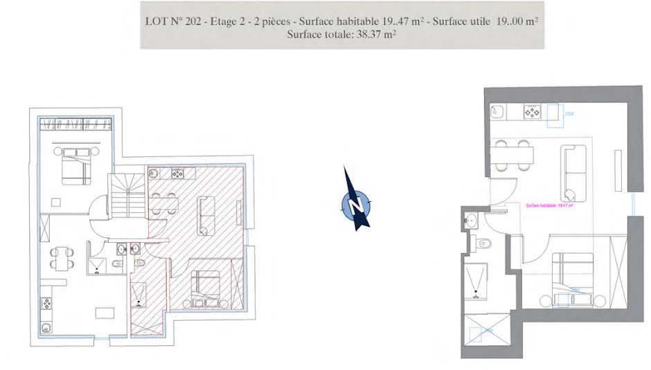 Vente appartement 2 pièces 33 m² à Cannes (06400), 208 479 €