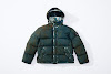 stone island x supreme painted camo crinkle down jacket