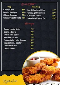 Royal Cafe menu 1