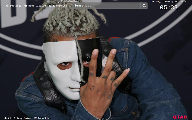 XXXTentacion Wallpapers HD New Tab Theme