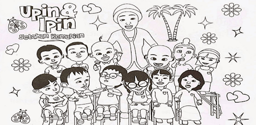 57 Coloring Upin Ipin  Latest Free