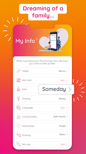 Screenshot #Dating - Online dating app