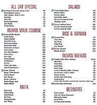 The Saffron Lounge menu 2