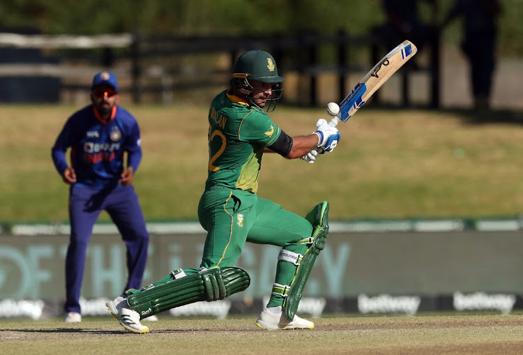 Man of the match Janneman Malan in action in the second ODI in Paarl on Friday.