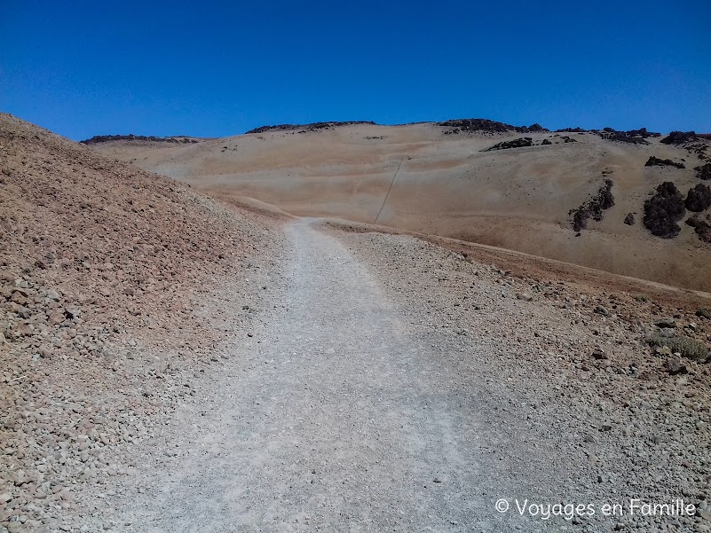 Tenerife, parc national du Teide, Montana Blanca