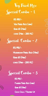 Starlight menu 5