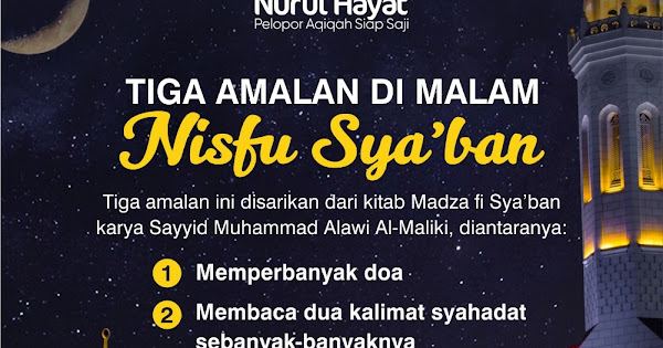 Amalan malam nisfu sya ban