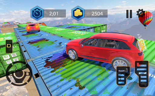 Ramp Car Stunts Racing 3D: Stunt Car Games