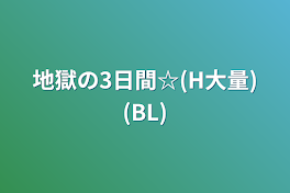 地獄の3日間☆(H大量)(BL)