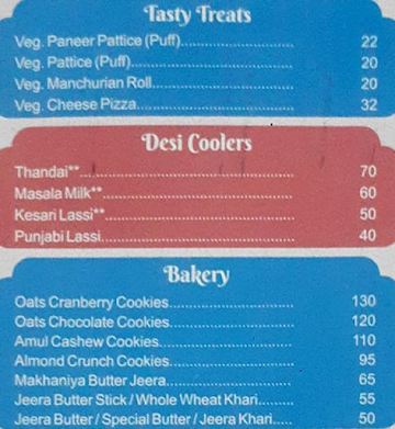 Brijwasi Sweets, Original Since 1946 - GD Group menu 