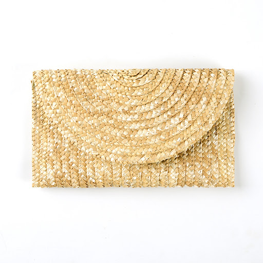 Title 2, Handmade woven straw beach bag, perfect for sum...