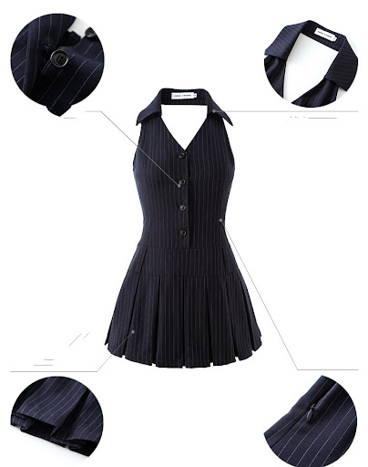 Title 3, French Kikyo Hanging Neck Off Shoulder Spicy Gi...