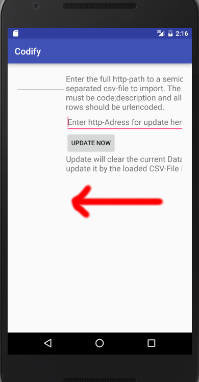 Codify Screen 2