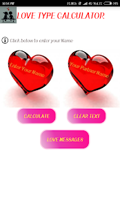 Love Type Calculator - náhled